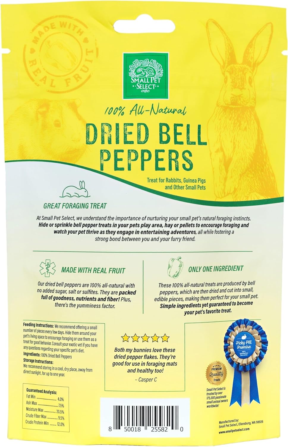 Dried Bell Peppers – 56g (2oz)