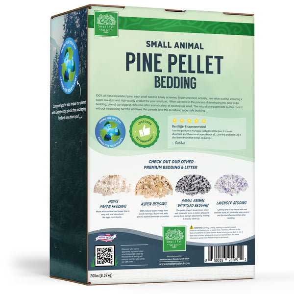 Wood pine quicky pellets