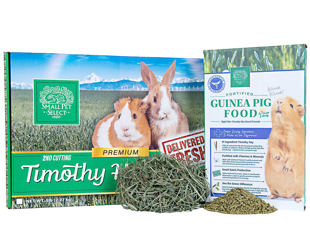 2nd Cut Timothy Guinea Pig Food Pellets – Small Pet Select UK