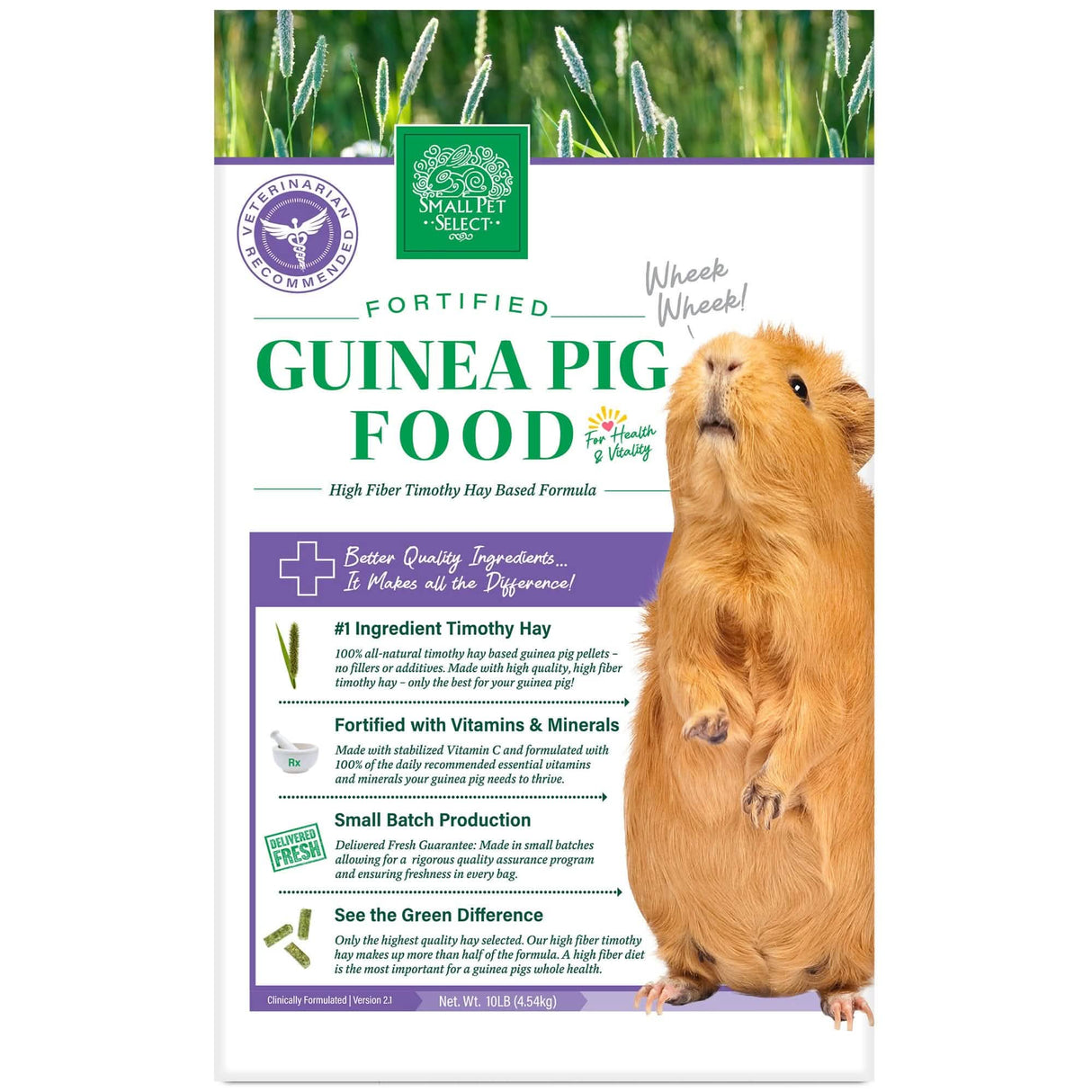 Premium Guinea Pig Food Pellets