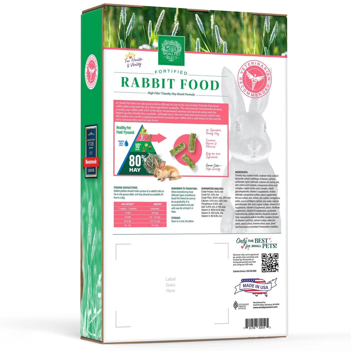 Premium Rabbit Food Pellets