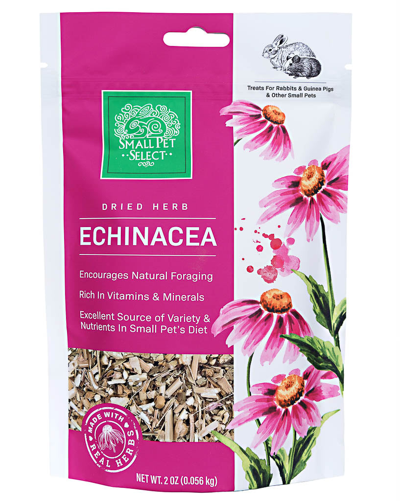 Echinacea – Immune-Supporting Forage Herb for Rabbits & Guinea Pigs – 100% Natural – 2oz (56g)