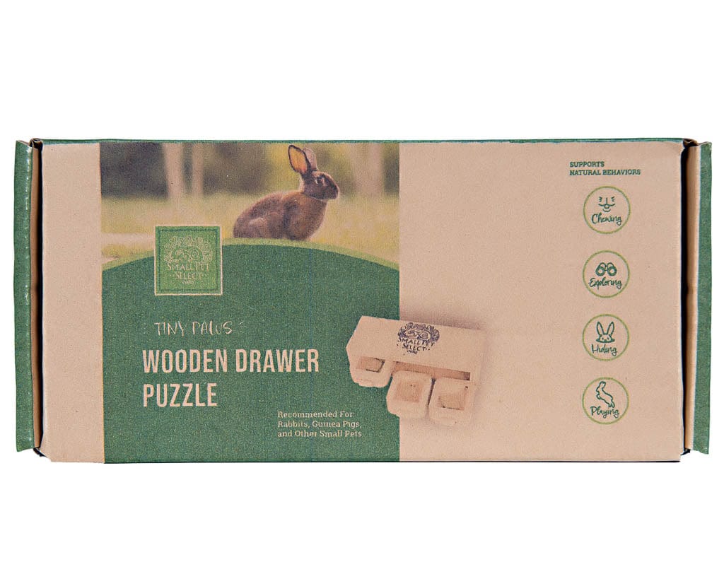 Tiny Paws - Wooden Drawer Puzzle