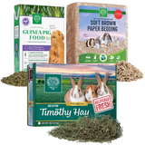 3rd Cut Timothy, Guinea Pig Food Pellets & Bedding