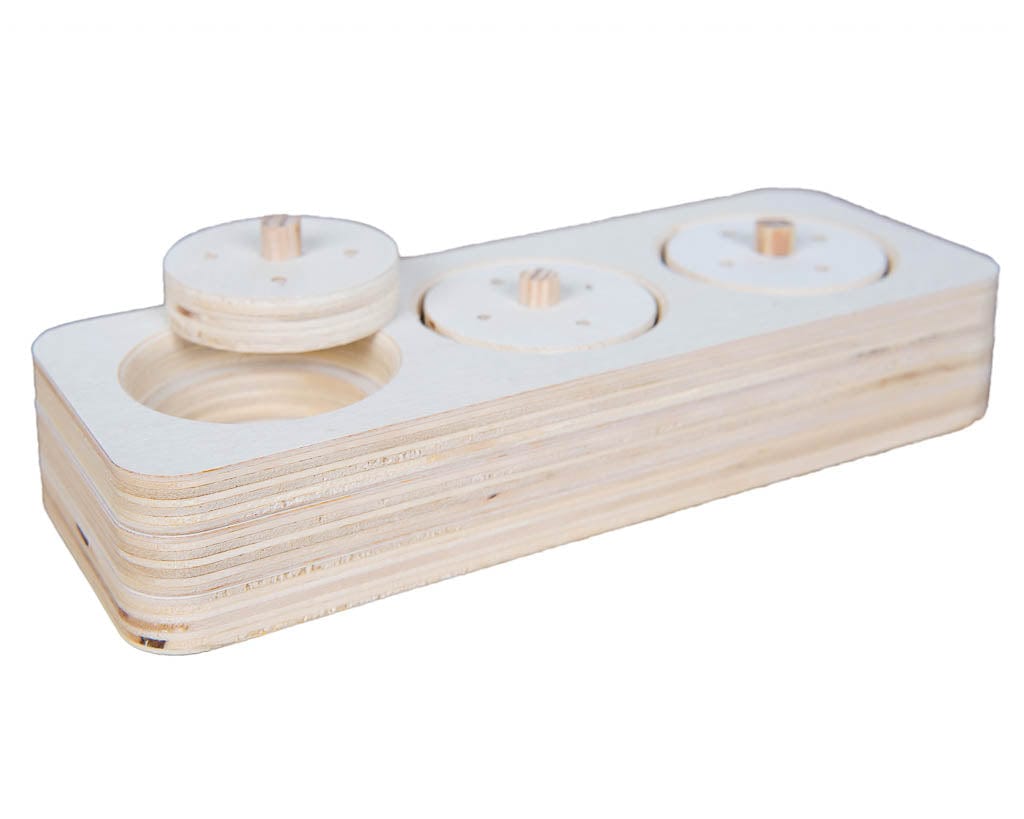 Tiny Paws - Wooden Lid Puzzle