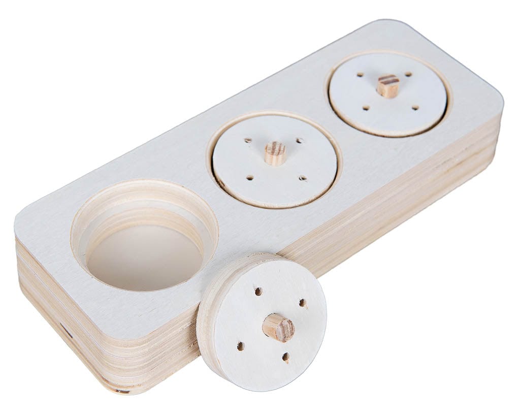 Tiny Paws - Wooden Lid Puzzle