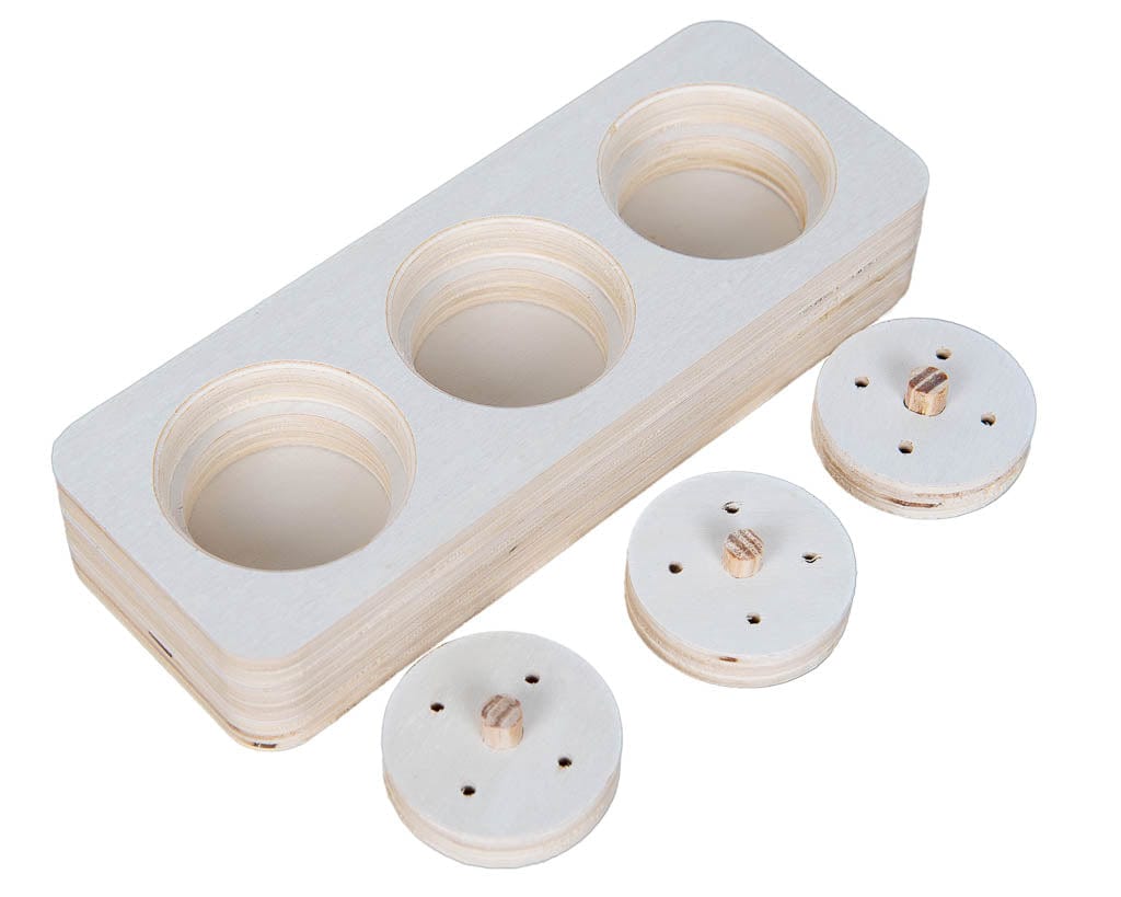 Tiny Paws - Wooden Lid Puzzle
