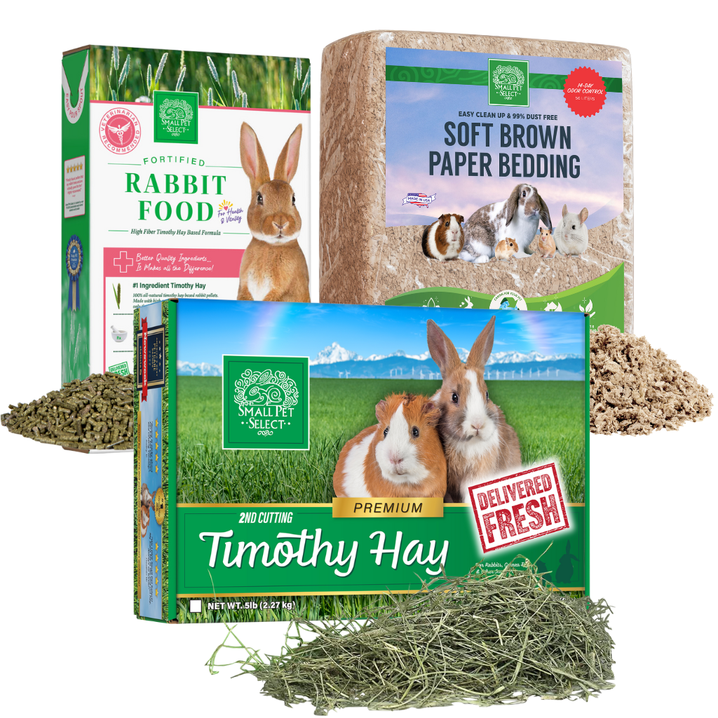 2nd Cut Timothy, Rabbit Food Pellets & Bedding