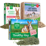 2nd Cut Timothy, Rabbit Food Pellets & Bedding