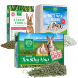 2nd Cut Timothy, Rabbit Food Pellets & Bedding