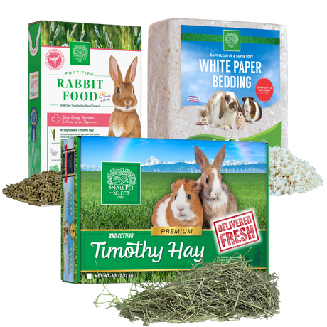 2nd Cut Timothy, Rabbit Food Pellets & Bedding