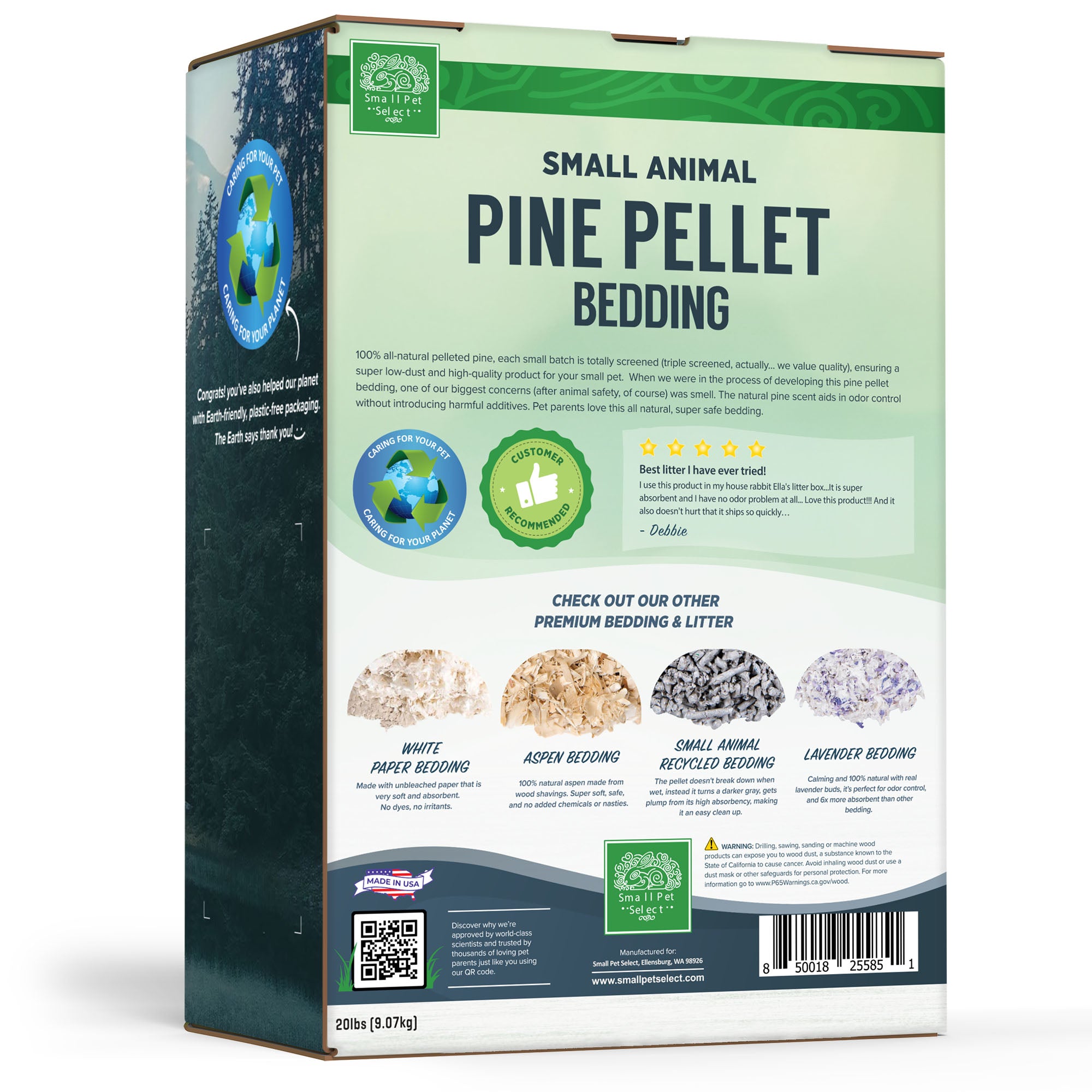 Pine Pellet Bedding - Small Pet Select UK
