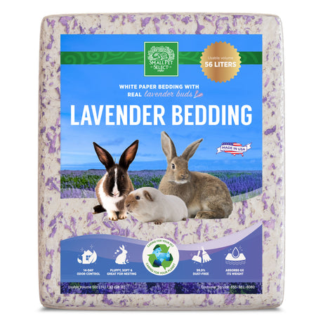Lavender Unbleached Paper Bedding