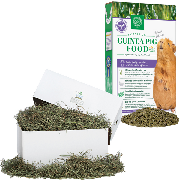 3rd Cut Timothy & Guinea Pig Food Pellets - Small Pet Select UK