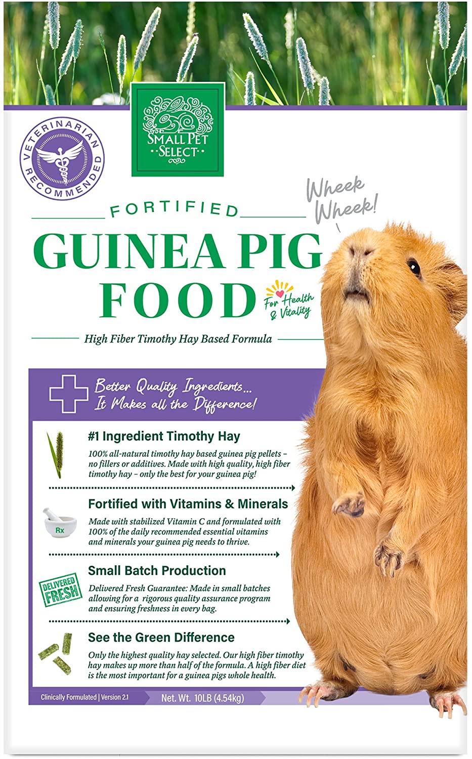 Premium Guinea Pig Food Pellets
