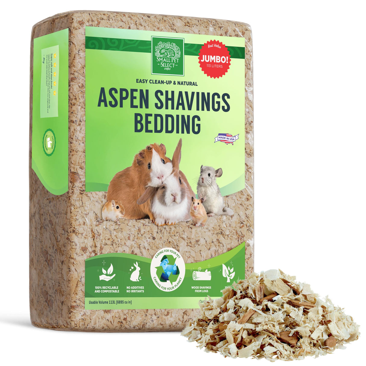 Aspen Shavings Bedding