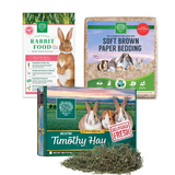 3rd Cut Timothy, Rabbit Food Pellets & Bedding