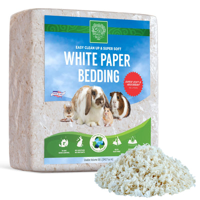 Unbleached White Paper Bedding